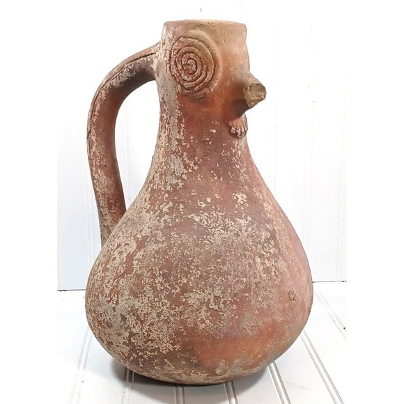 Pre-Columbian Artifact Inca Pottery Storage Vessel Urn Chancay Peru 1000-1400 AD - Picture 5 of 12